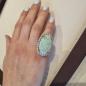 Preview: Ring aus 585er Gelbgold mit 11ct Opal und 2.40ct Brillanten