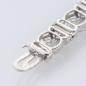 Preview: Art Déco Armband aus 585er Weißgold mit Diamant und Camphor-Glas