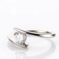 Preview: Damenring 585er Gold mit einem 0.75ct Brillant