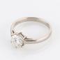 Preview: Ring (14k gold) with a 1.00ct diamond G/IF