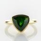 Preview: 14k gold ring with a 3.51ct diopside