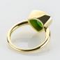 Preview: 14k gold ring with a 3.51ct diopside