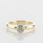 Preview: Brillantring 0.50ct in 585er Gelbgold