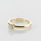 Preview: Brillantring 0.50ct in 585er Gelbgold