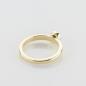 Preview: Brillantring 0.50ct in 585er Gelbgold