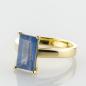 Preview: Ring aus 585er Gold mit einem 3.97ct Saphir