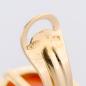 Preview: Coral Earrings in 18K Yellow Gold