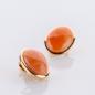 Preview: Coral Earrings in 18K Yellow Gold
