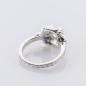 Preview: 1 ct Diamond Ring with 0.30 ct Diamonds and 0.20 ct Sapphires in 18K White Gold