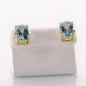 Preview: Ohrstecker aus 585er Gold mit 11.46ct Blautopasen