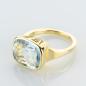 Preview: Ring aus 585er Gelbgold mit 6.32ct Aquamarin