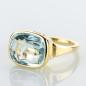 Preview: Ring aus 585er Gelbgold mit 6.32ct Aquamarin