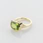 Preview: Ring aus 585er Gelbgold mit 7.75ct Peridot