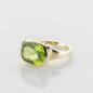 Preview: Ring aus 585er Gelbgold mit 7.75ct Peridot