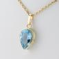 Preview: 3.65 ct Aquamarine Pendant in 14K Yellow Gold