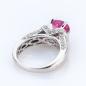 Preview: Damenring 585er Gold mit einem 2.20ct Turmalin und 1.0ct Brillanten