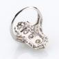 Preview: Art Deco Damenring Platin mit 1.20ct Brillanten