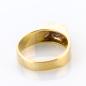 Preview: Ring aus 585er Gelbgold und Weißgold mit 0.13ct Brillant