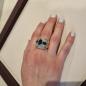 Preview: Spektakulärer Damenring (750er Gold) mit 4.20ct Saphir und 3.0ct Brillanten