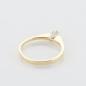 Preview: Ring in 585er Gold mit 0.10 ct Brillant