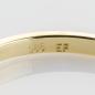 Preview: Ring in 585er Gold mit 0.10 ct Brillant