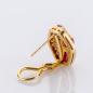 Preview: Vintage Ohrstecker 585er Gold mit 1.0ct Rubinen und 0.75ct Brillanten