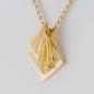 Preview: 0.02ct Diamond Pendant in 14K Yellow Gold