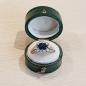 Preview: Eleganter Damenring 750er Gold mit 1.0ct Saphir und 0.40ct Brillanten