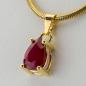 Preview: 14k pendant with a 2.07ct ruby
