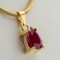 Preview: 14k pendant with a 2.07ct ruby