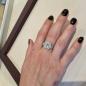 Preview: Art Deco Damenring (750er Gold) mit 1.50ct Brillanten