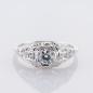 Preview: Ring aus 750er Weißgold mit 0,40 ct Brillanten