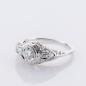 Preview: Ring aus 750er Weißgold mit 0,40 ct Brillanten