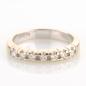 Preview: Ladies ring (14k gold) with diamonds