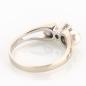 Preview: Damenring 585er Gold mit 0.25ct Brillant und Perlen