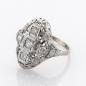Preview: Art Deco Ring aus 585er Weißgold mit 0.80ct Brillanten