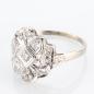Preview: Art Deco Damenring 585er Gold mit 0.40ct Diamanten