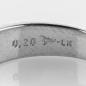 Preview: Ring aus 585er Weißgold mit 0.20ct Brillant
