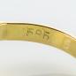 Preview: Retro Damenring (585er Gold) mit Diamant