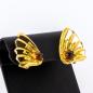 Preview: Art Deco earrings 18k gold with 1.60ct citrines