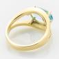 Preview: Ring aus 585er Gold mit 2.34ct Aquamarin