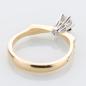 Preview: Ring aus 585er Gold mit einem 0.25ct Brillant