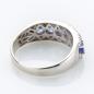Preview: Ring aus 750er Weißgold mit 1.0ct Tansaniten und 0.26ct Brillanten