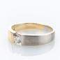 Preview: 14k gold ring with a diamond