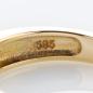 Preview: 14k gold ring with a diamond
