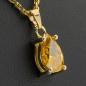 Preview: 14k gold pendant with a 2.14ct yellow diamond