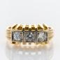 Preview: Vintage Ring aus 585er Gold mit 0.45ct Brillanten