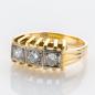 Preview: Vintage Ring aus 585er Gold mit 0.45ct Brillanten