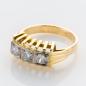 Preview: Vintage Ring aus 585er Gold mit 0.45ct Brillanten