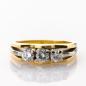 Preview: Vintage Ring aus 750er Gold mit 0.48ct Brillanten